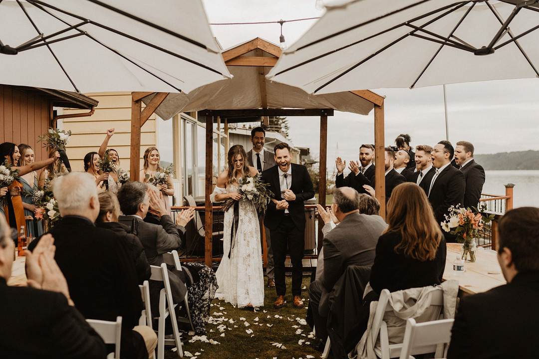 Washington Lakeside Wedding Claudia Noelle Photography
