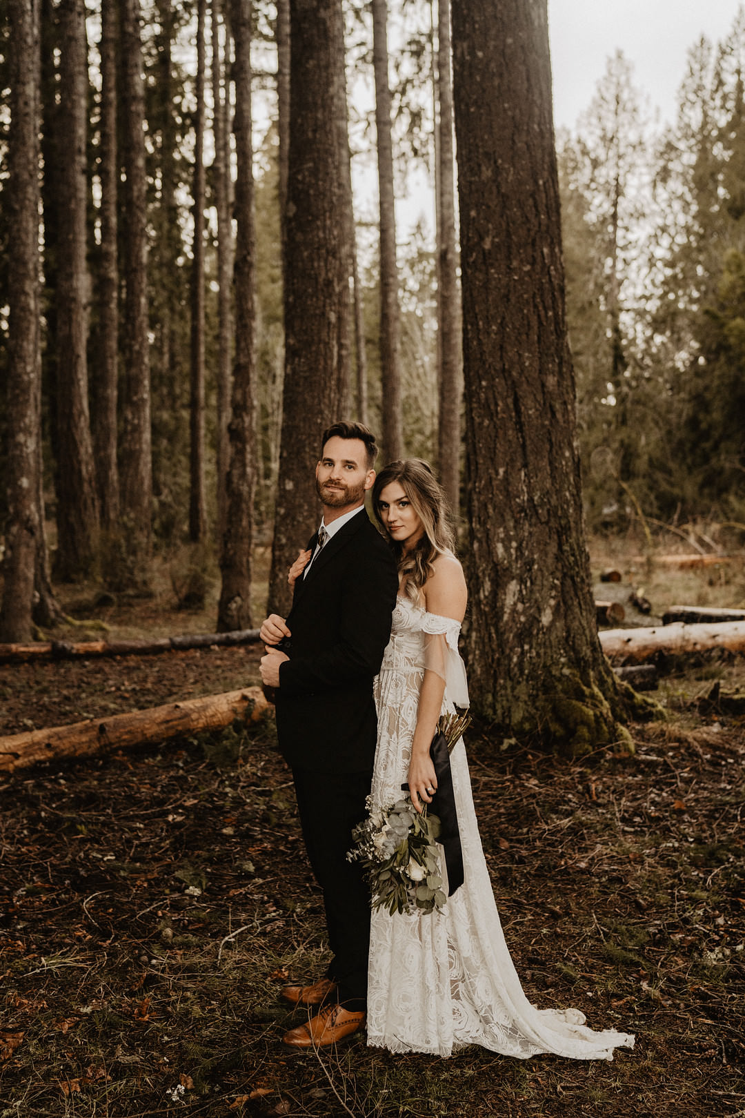 Washington Lakeside Wedding Claudia Noelle Photography