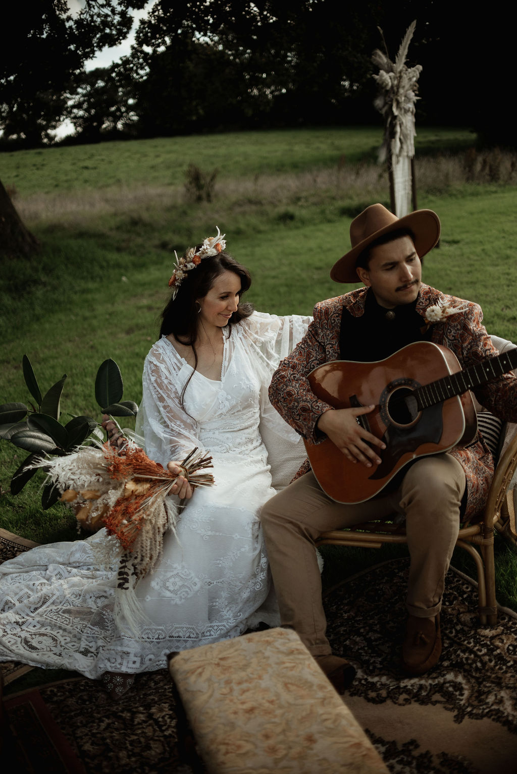 Boho Tipi Wedding Ideas Sara Ribera Photography