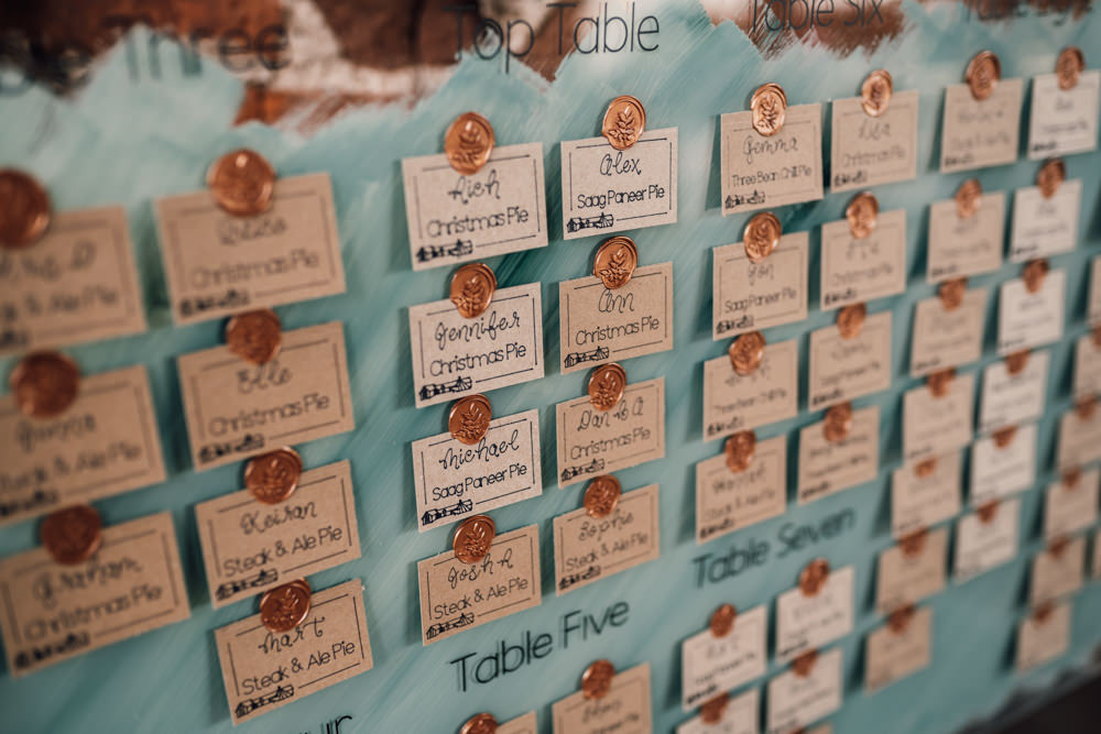 Table Plan Seating Chart Wax Seal Bridal Barn Wedding Bowl Of Corks