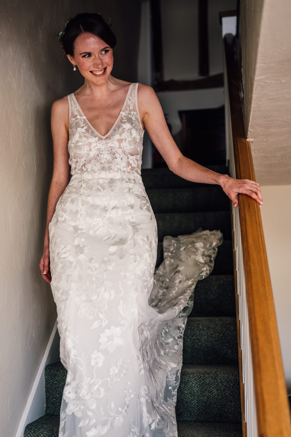 Dress Gown Bride Bridal Lace Tulle Train Bridal Barn Wedding Bowl Of Corks