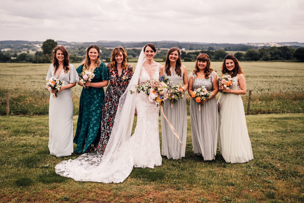 Bridesmaids Dress Dresses Mismatched Bridal Barn Wedding Bowl Of Corks