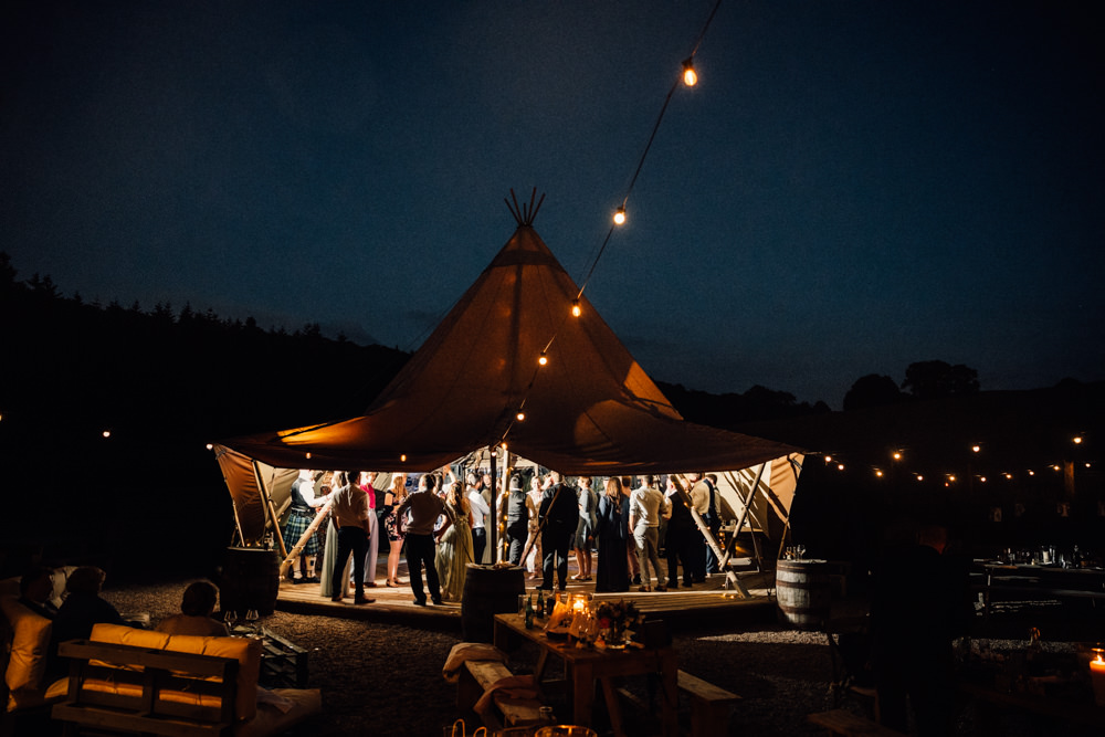 Tipi Lighting Bridal Barn Wedding Bowl Of Corks