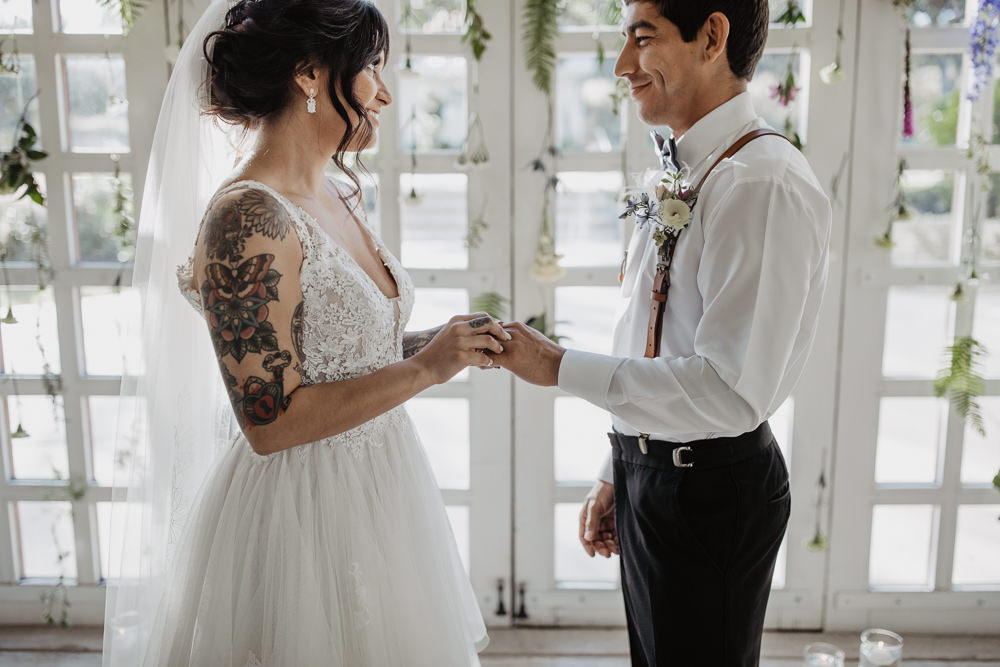 Colourful Vow Renewal Kaitlin Rodgers Photo