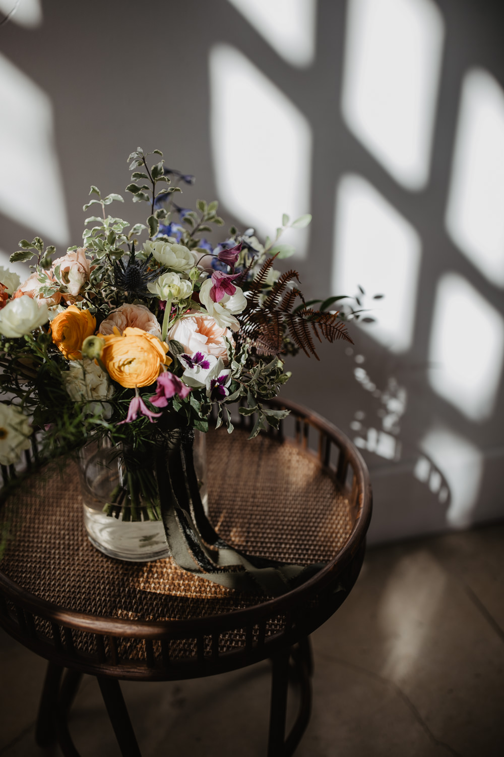 Bouquet Flowers Bride Bridal Colourful Vow Renewal Kaitlin Rodgers Photo