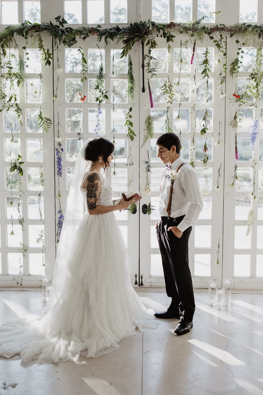 Colourful Vow Renewal Kaitlin Rodgers Photo