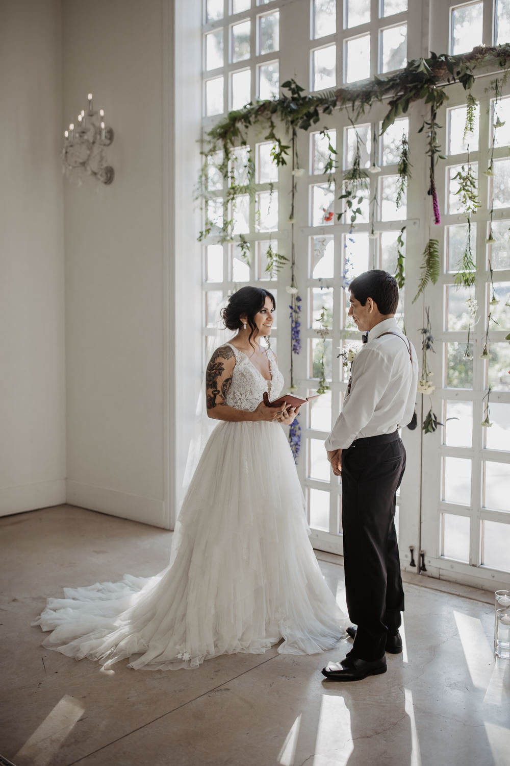 Colourful Vow Renewal Kaitlin Rodgers Photo