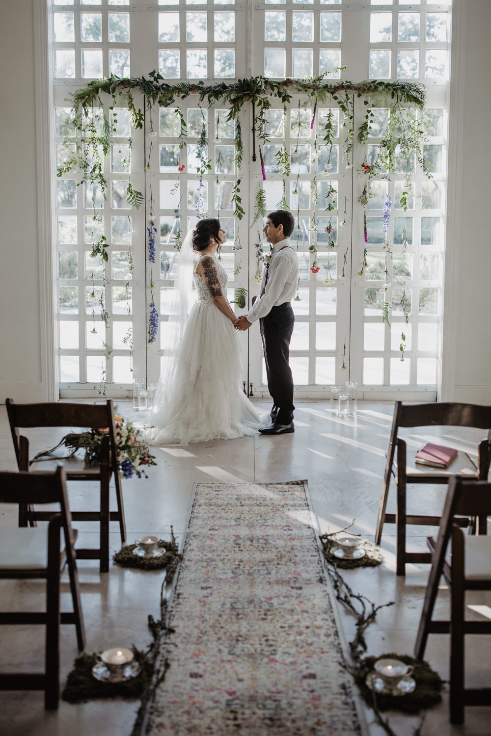 Colourful Vow Renewal Kaitlin Rodgers Photo