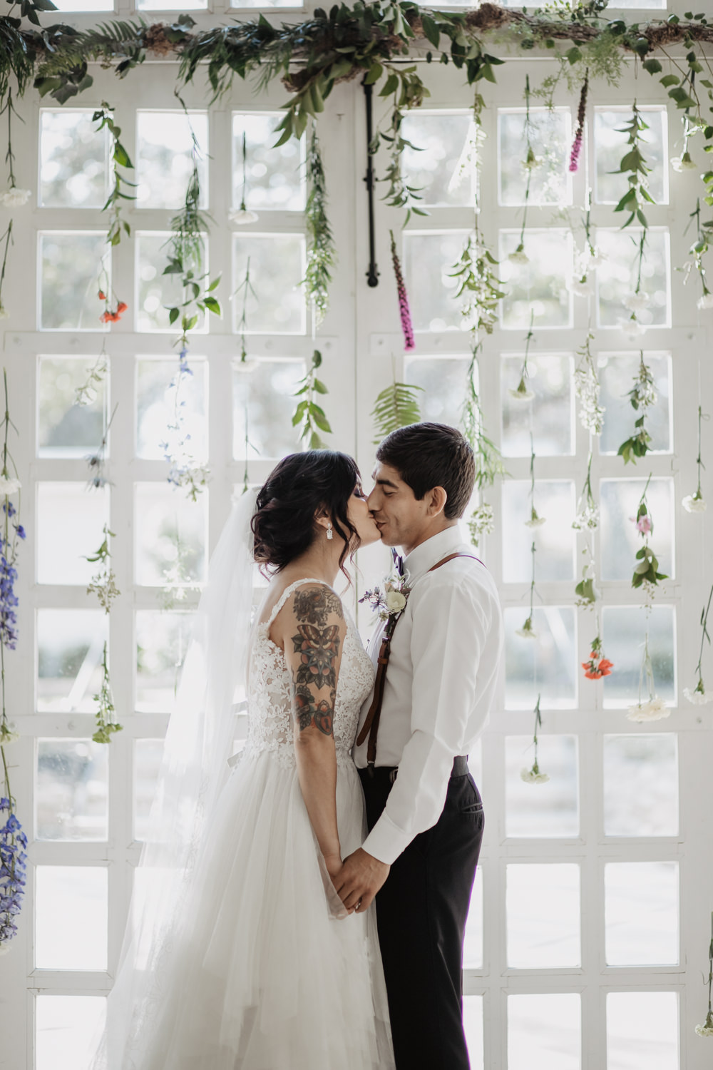 Colourful Vow Renewal Kaitlin Rodgers Photo