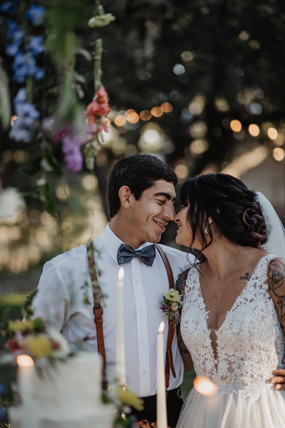 Colourful Vow Renewal Kaitlin Rodgers Photo