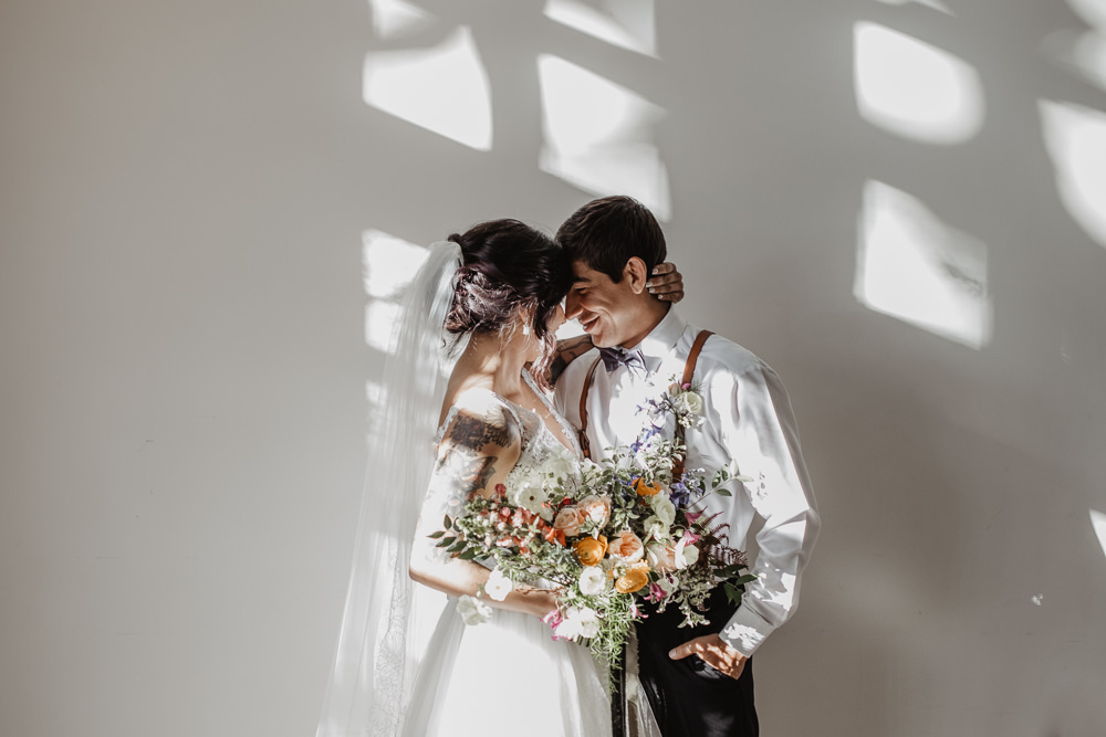 Colourful Vow Renewal Kaitlin Rodgers Photo