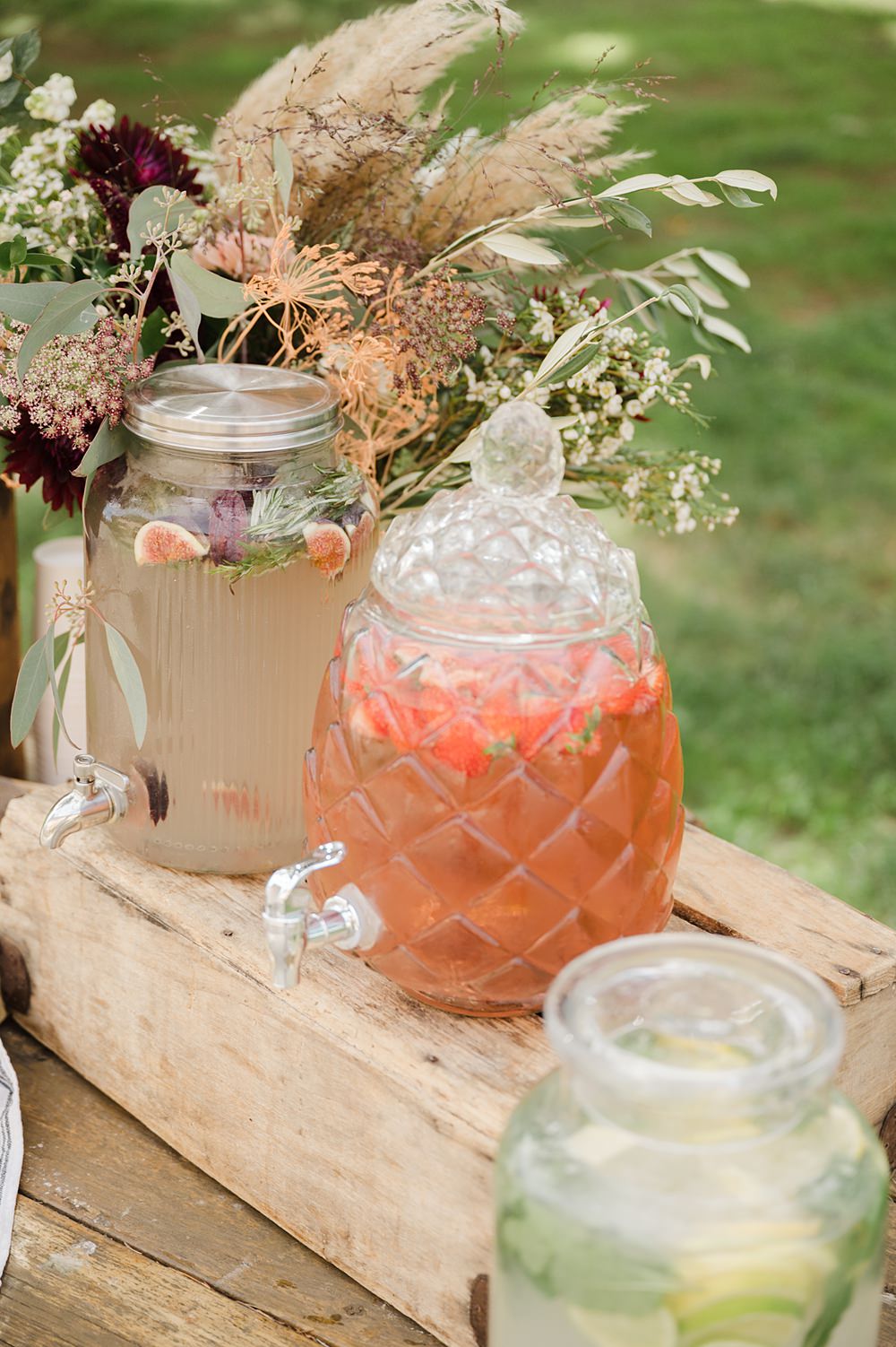 Drinks Dispensers Domaine du Beyssac Wedding Award Weddings