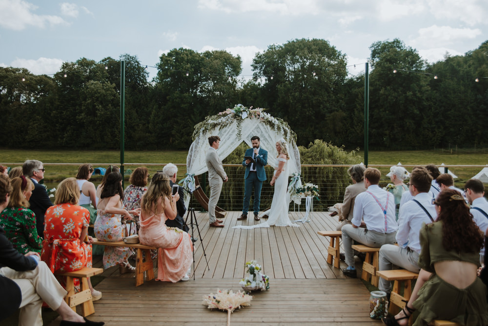 Festival Farm Wedding Sam Bennett Photography