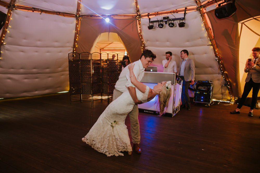 Festival Farm Wedding Sam Bennett Photography