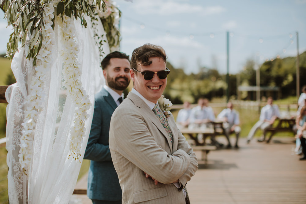 Festival Farm Wedding Sam Bennett Photography