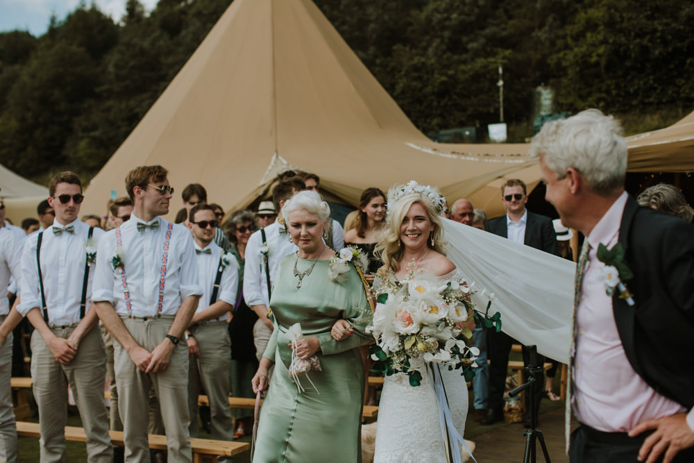 Festival Farm Wedding Sam Bennett Photography
