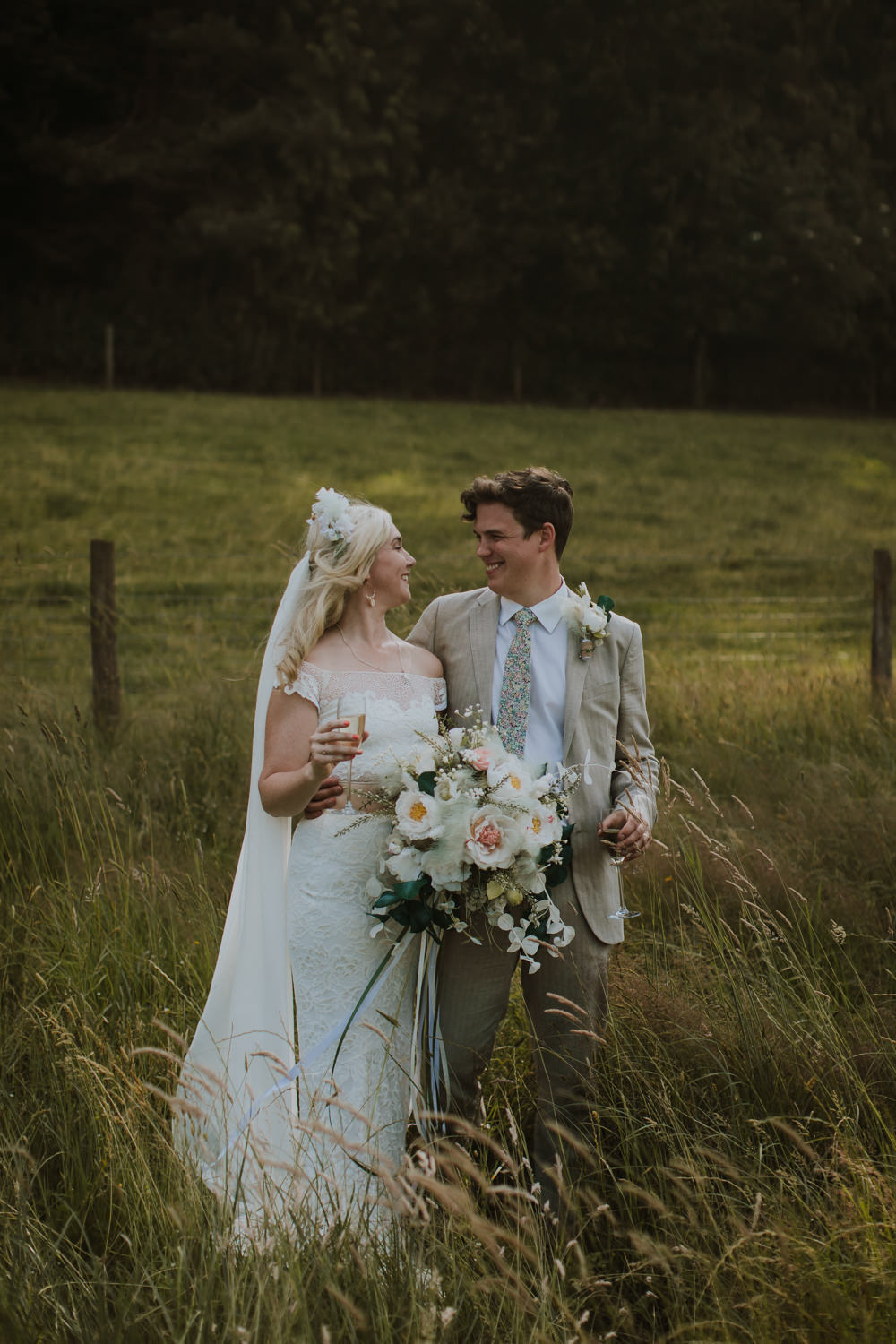 Festival Farm Wedding Sam Bennett Photography