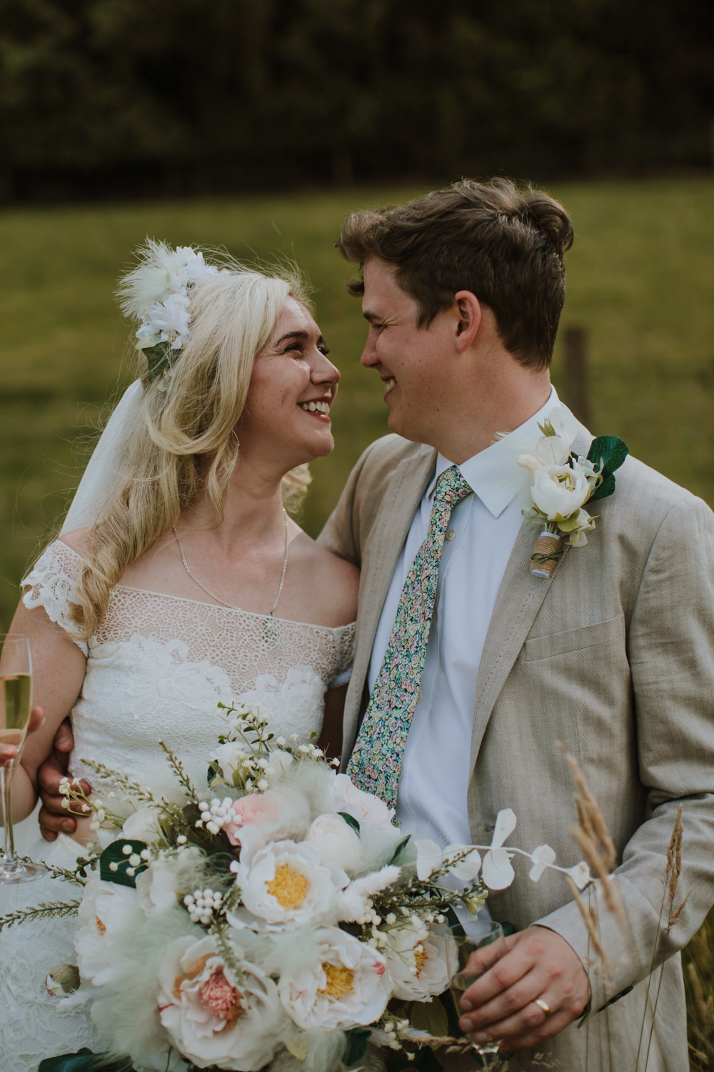 Festival Farm Wedding Sam Bennett Photography