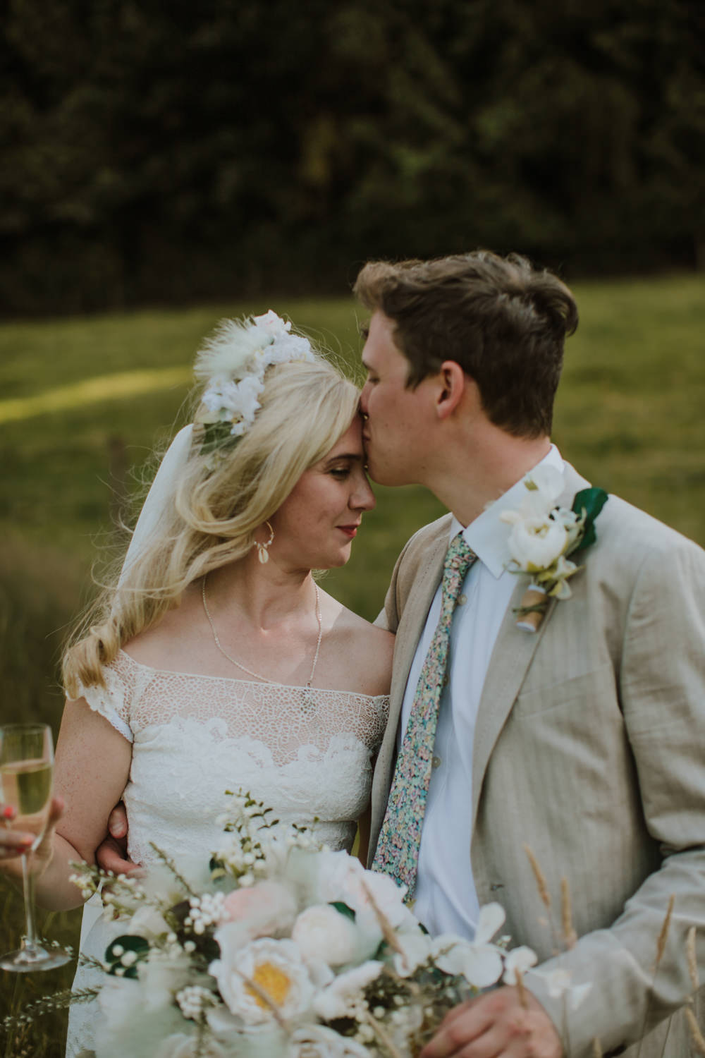 Festival Farm Wedding Sam Bennett Photography