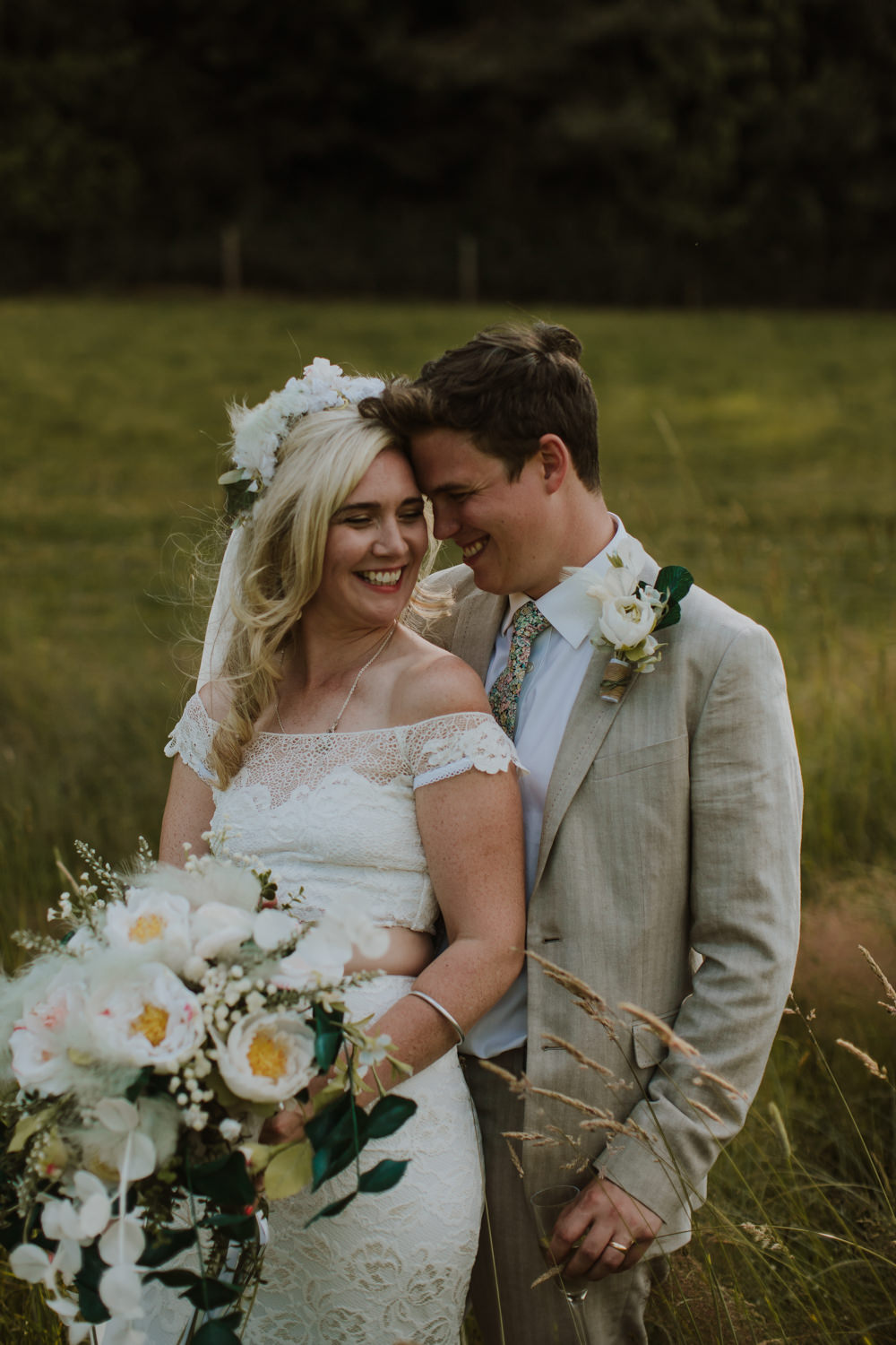 Festival Farm Wedding Sam Bennett Photography