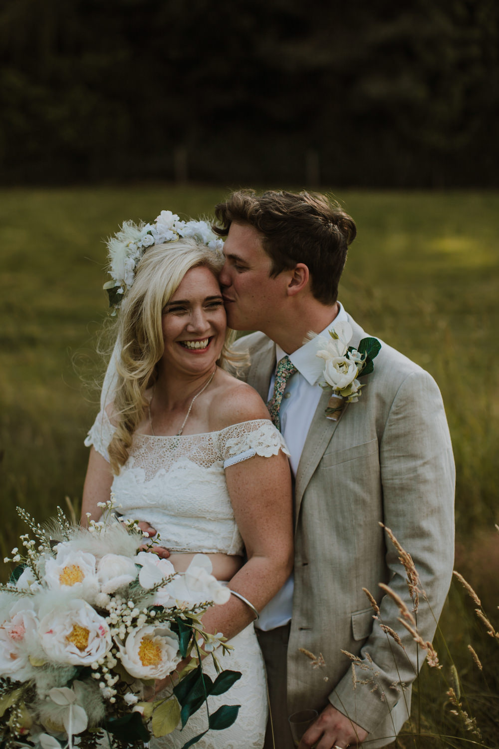 Festival Farm Wedding Sam Bennett Photography
