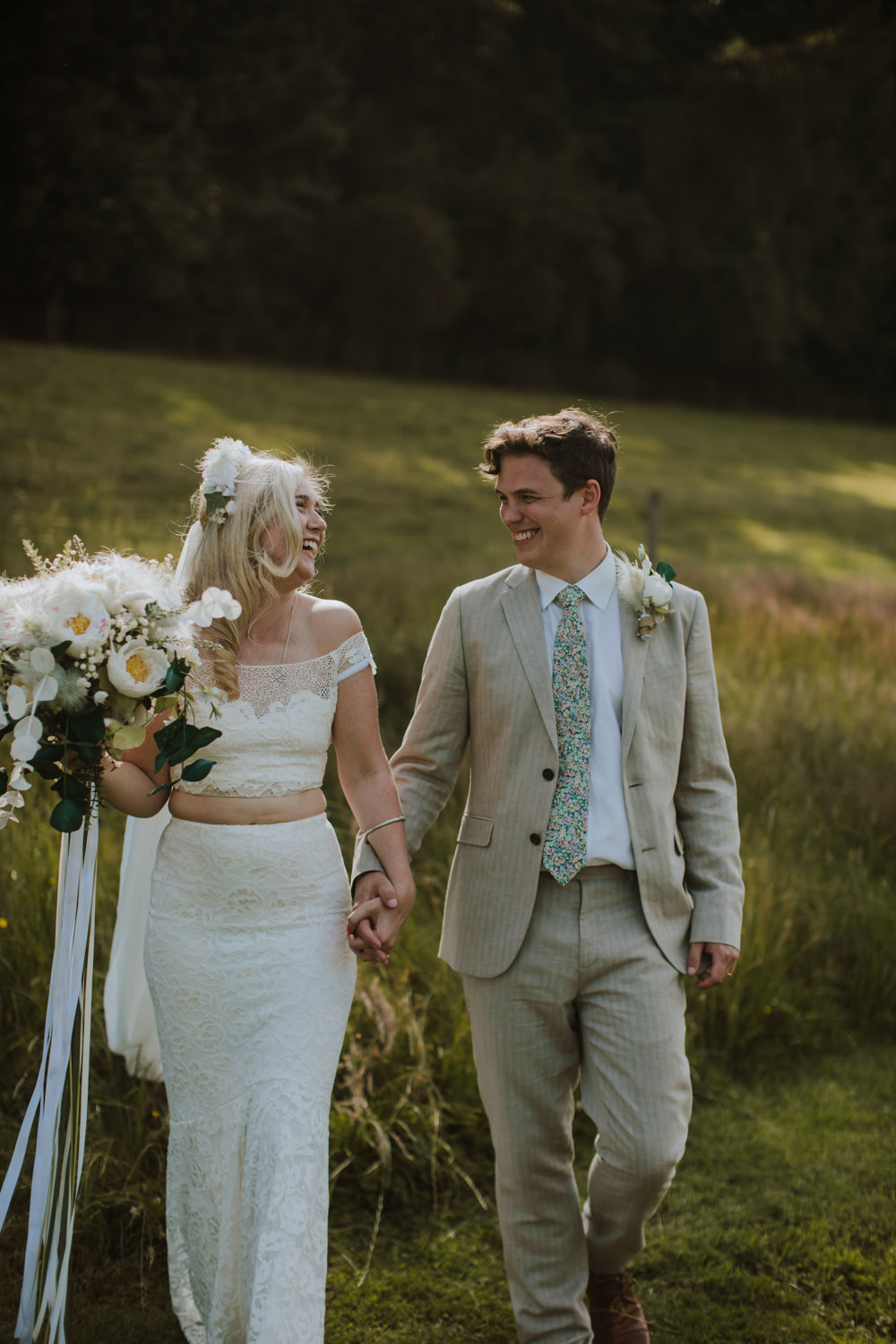 Festival Farm Wedding Sam Bennett Photography