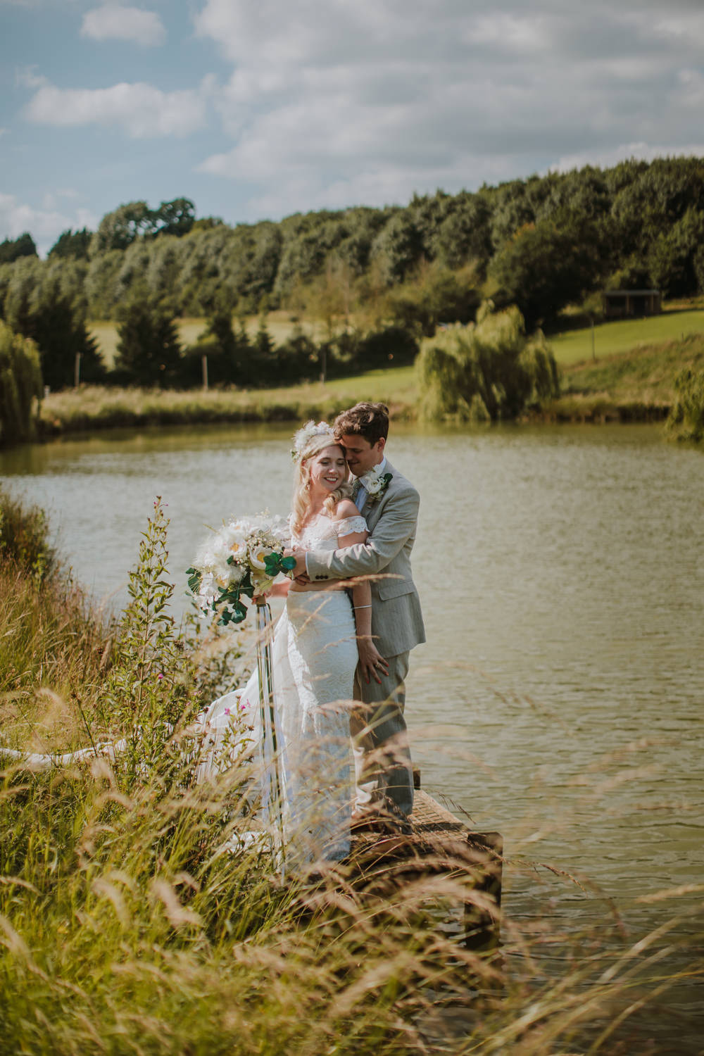 Festival Farm Wedding Sam Bennett Photography