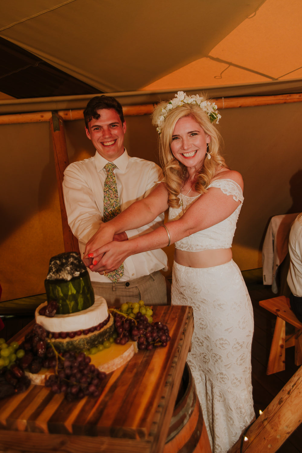 Festival Farm Wedding Sam Bennett Photography