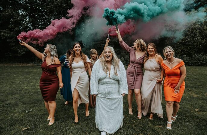 Minimalist Barn Wedding Amber Louise Photography