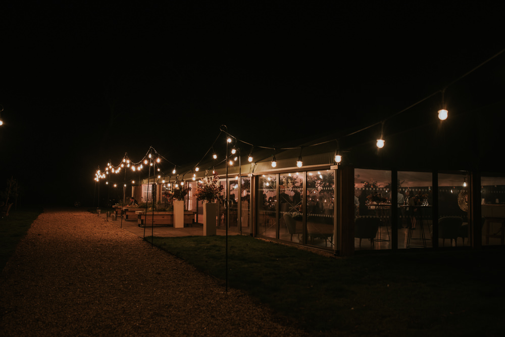 Clear Sided Marquee Reception Pylewell Park Wedding Grace Pham Photography