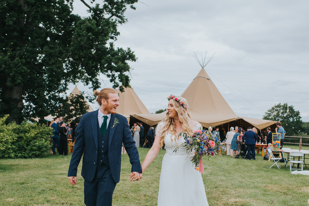 Sussex Tipi Wedding Charlotte Razzell Photography