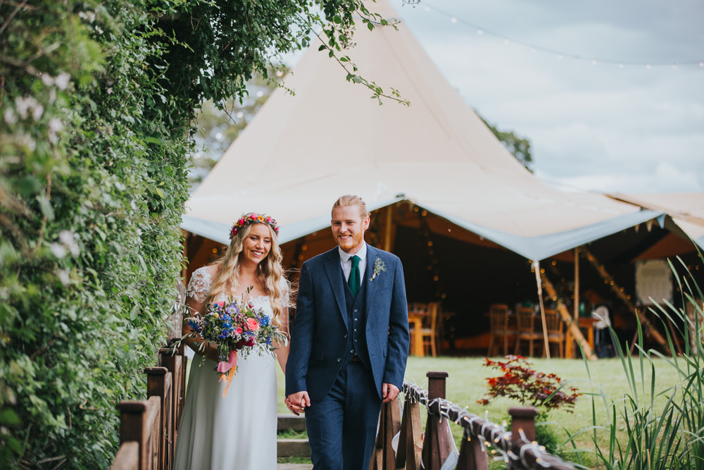 Sussex Tipi Wedding Charlotte Razzell Photography