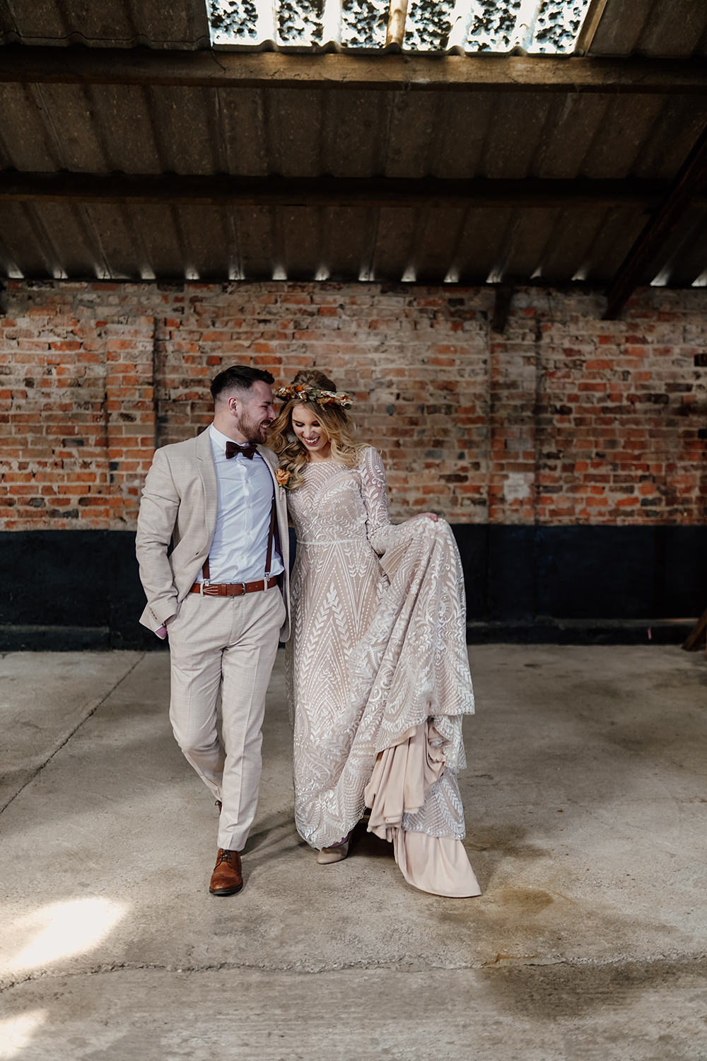 White Syke Fields Wedding Sam Sparks Photo