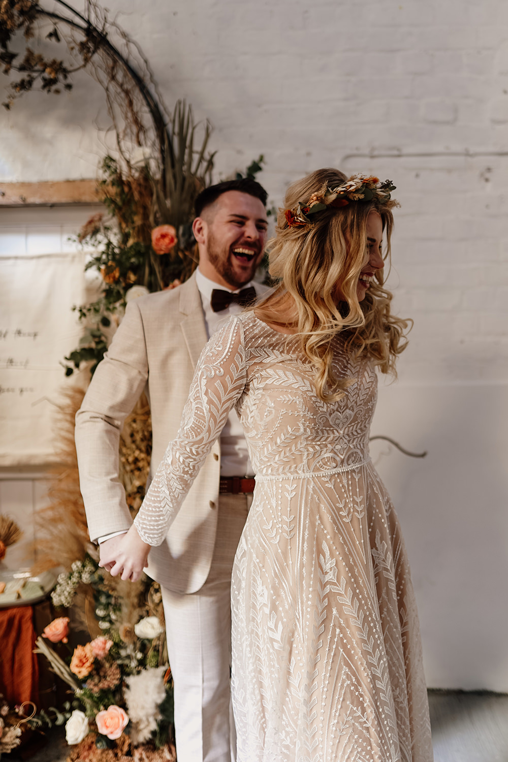 White Syke Fields Wedding Sam Sparks Photo