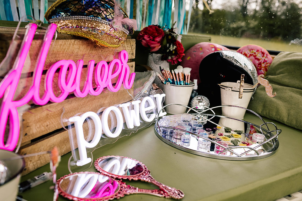 Glitter Make Up Stand Yoghurt Rooms Wedding Teddy Pig Photography