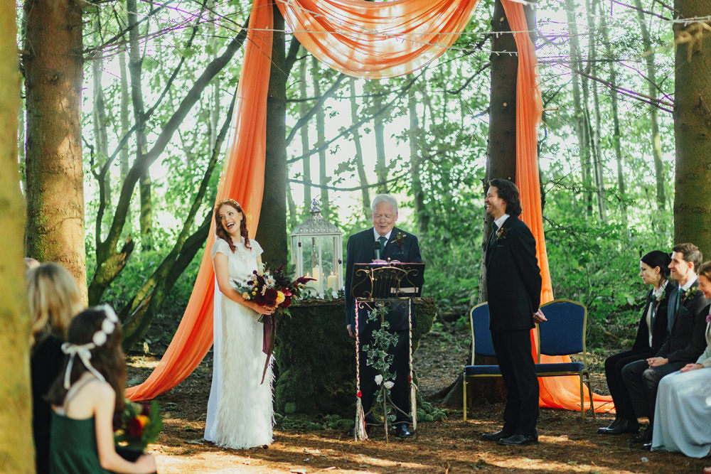 Yorkshire Woodland Wedding James and Lianne