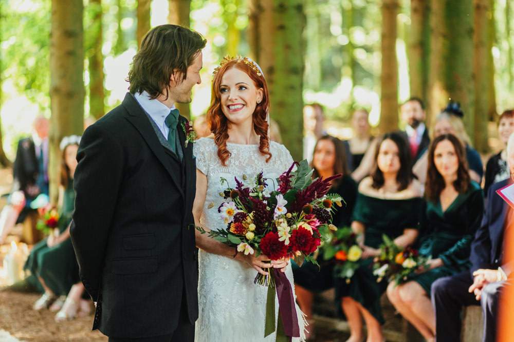 Yorkshire Woodland Wedding James and Lianne