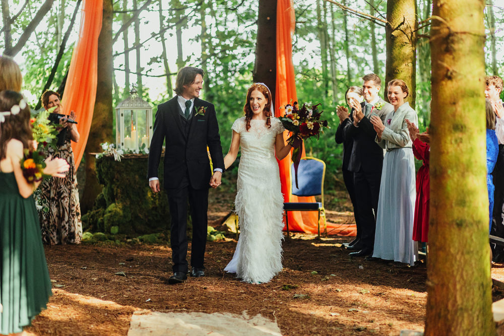 Yorkshire Woodland Wedding James and Lianne