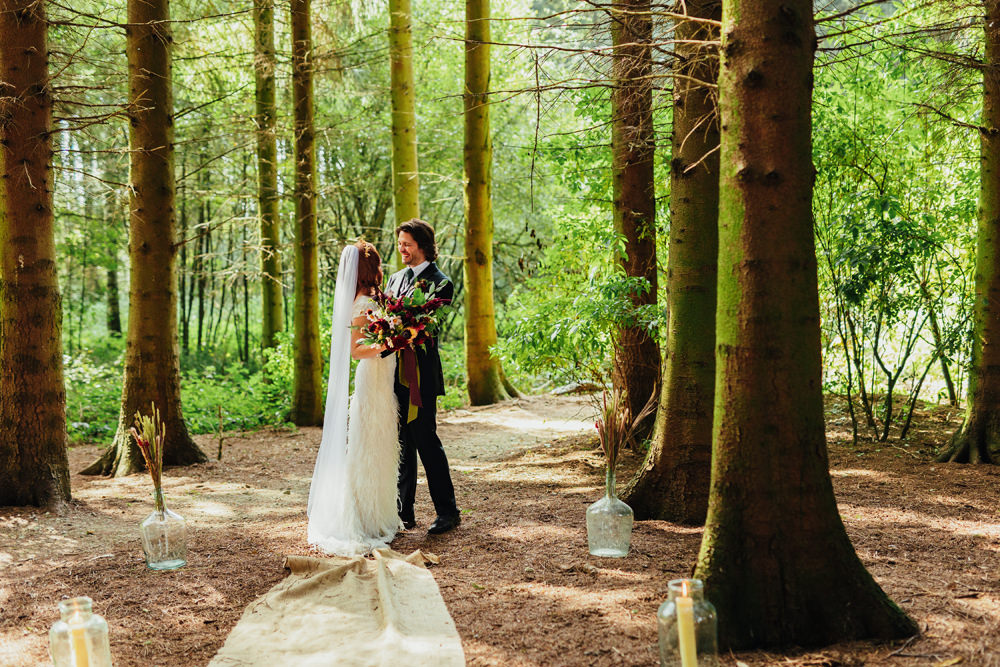 Yorkshire Woodland Wedding James and Lianne