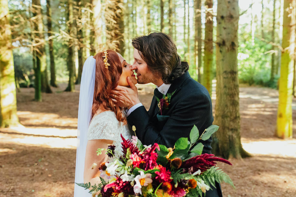 Yorkshire Woodland Wedding James and Lianne