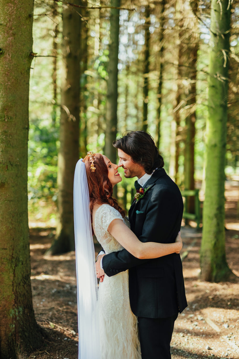 Yorkshire Woodland Wedding James and Lianne