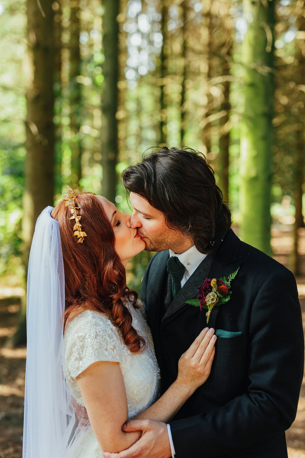 Yorkshire Woodland Wedding James and Lianne