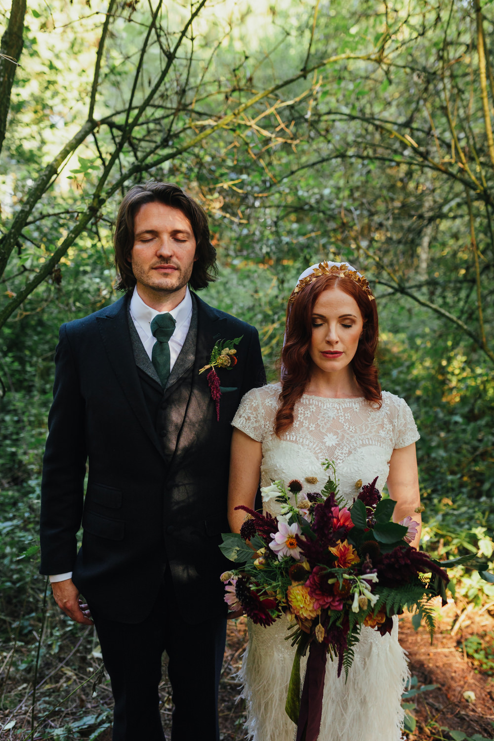 Yorkshire Woodland Wedding James and Lianne
