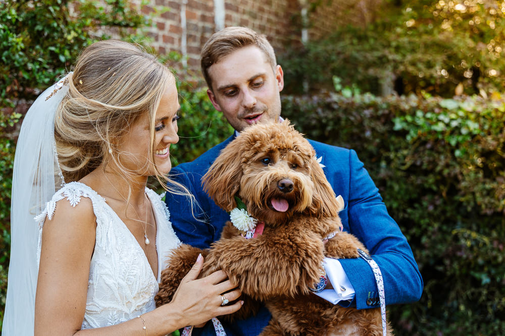 Pet Dog Bedfordshire Country House Wedding Two D Photography