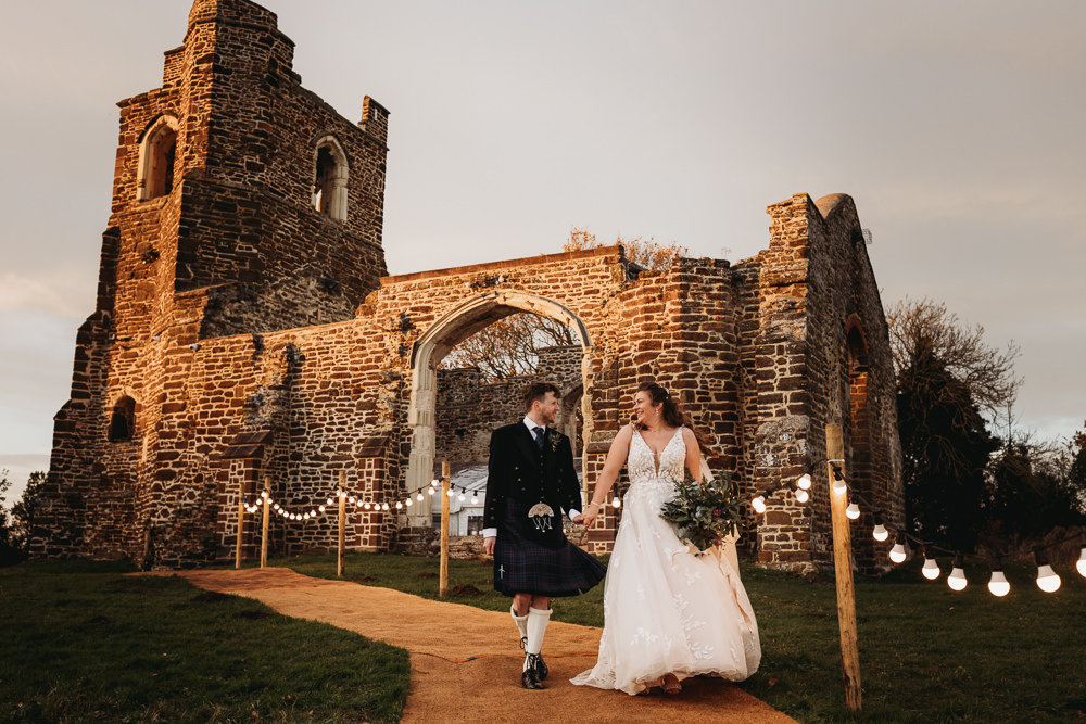 Church Ruins Clophill Eco Lodges Wedding ThymeLane Photography