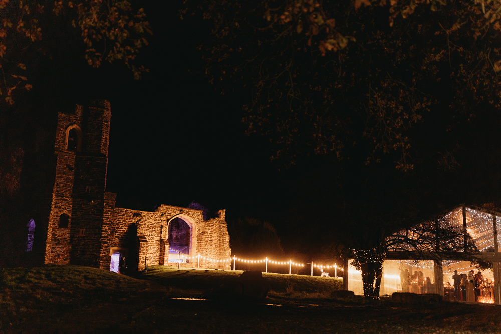 Clear Marquee Lighting Christmas Clophill Eco Lodges Wedding ThymeLane Photography