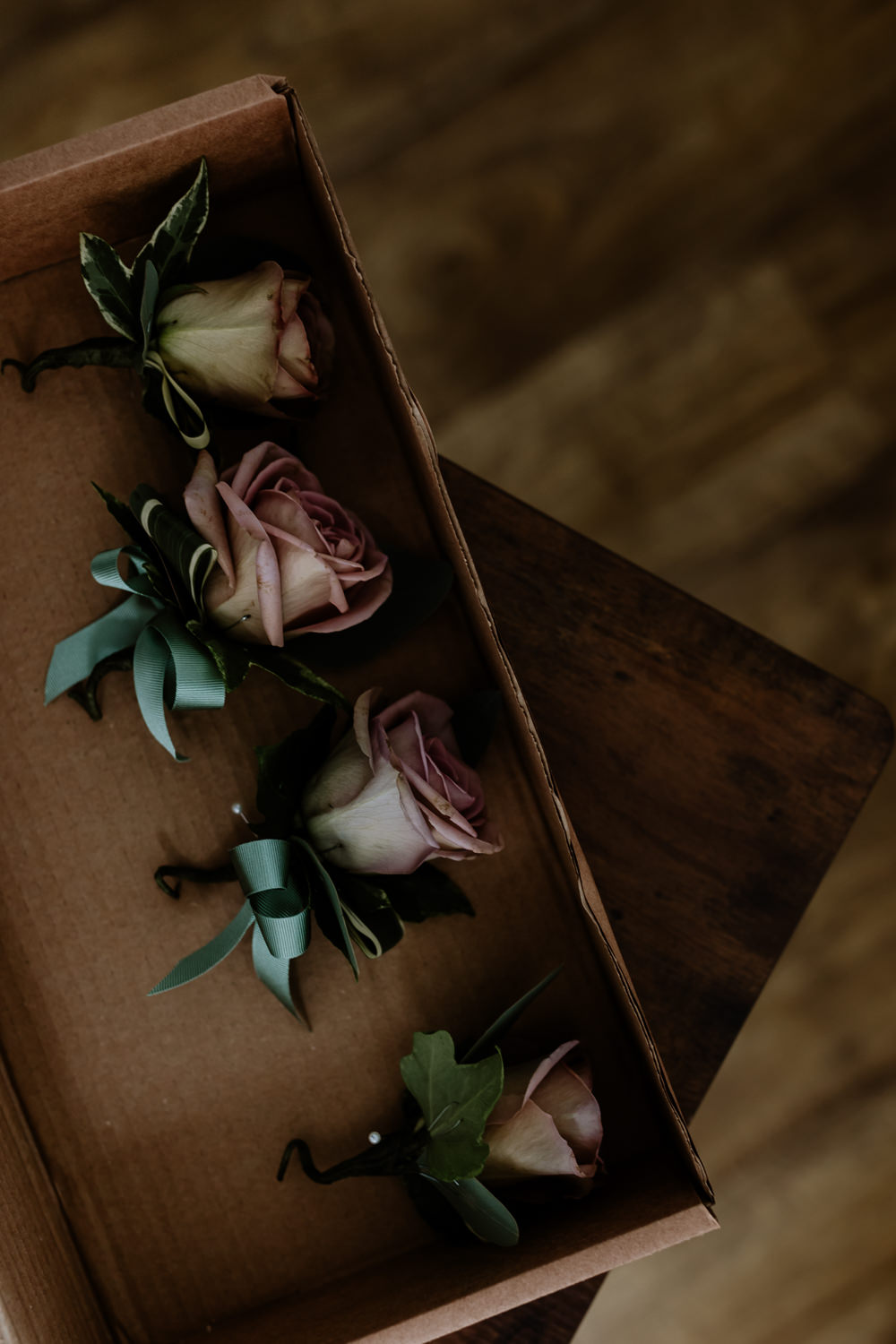Rose Buttonhole Flowers Family Home Wedding What Susan Sees Photography