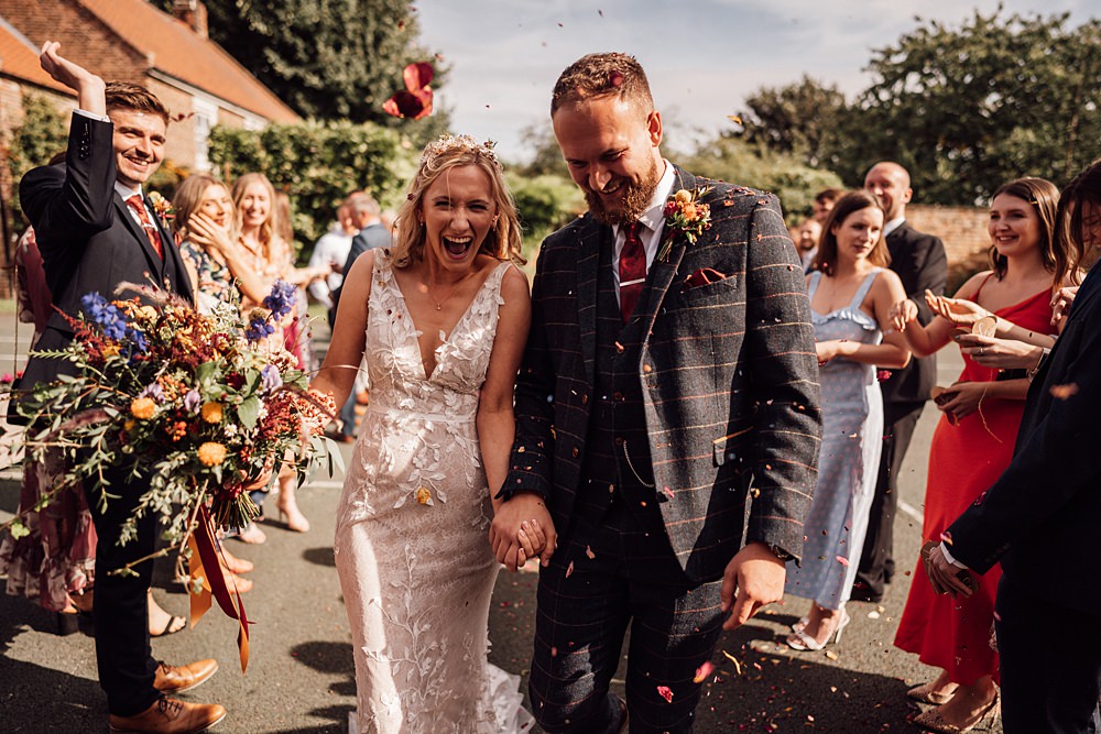 Confetti Throw Granary on the Common Wedding Bloom Weddings