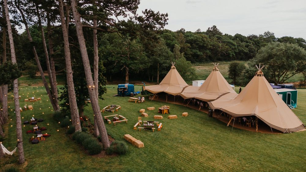 Tipi Hertfordshire Farm Wedding Jonny Gouldstone Photography