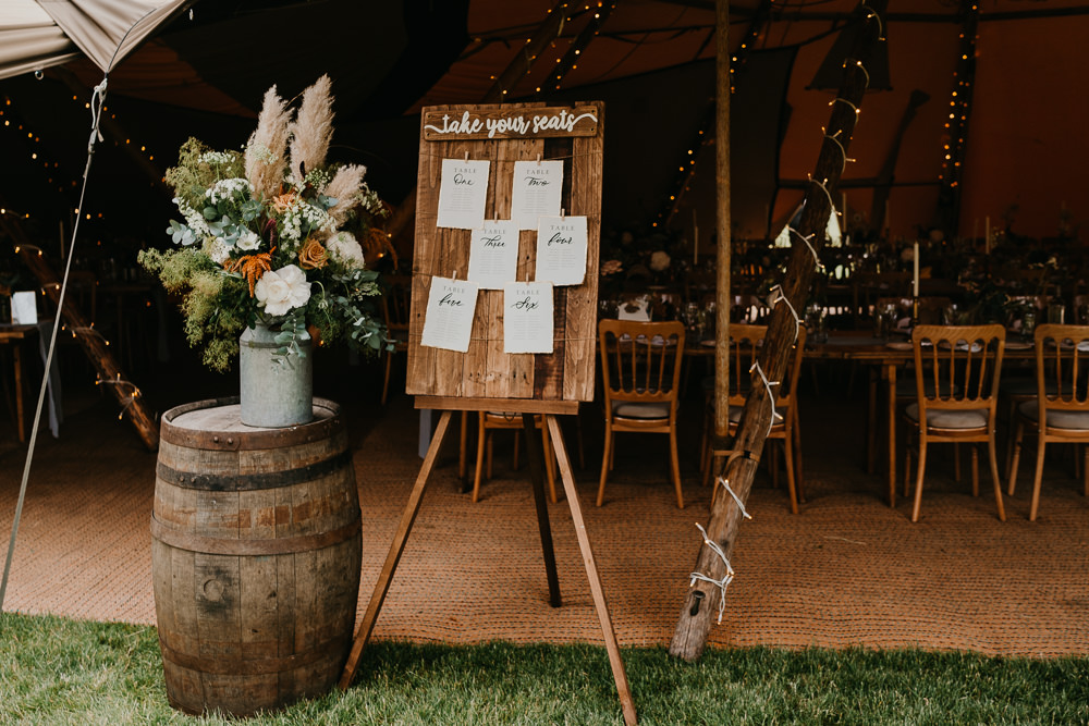 Wooden Rustic Table Plan Seating Chart Hertfordshire Farm Wedding Jonny Gouldstone Photography